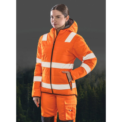 Recycled ripstop padded safety jacket